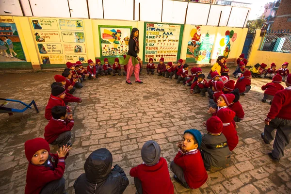 Pupils during lesson