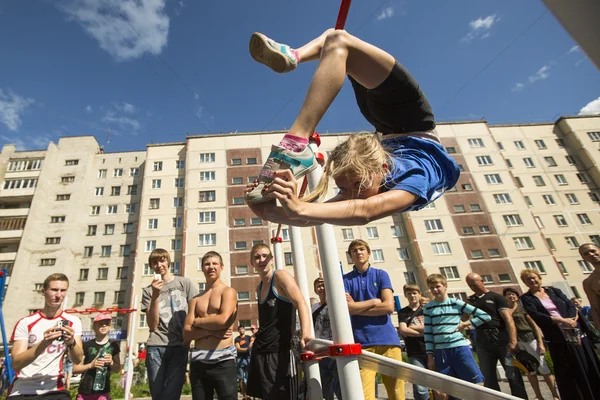 Participants on Street workout competitions