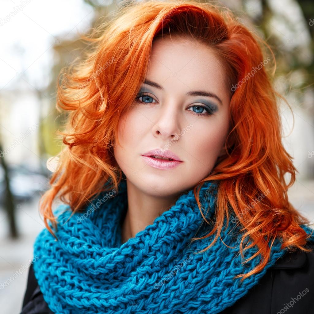 Nackte Frau Mit Roten Haaren Nackte Frau Mit Roten Haaren