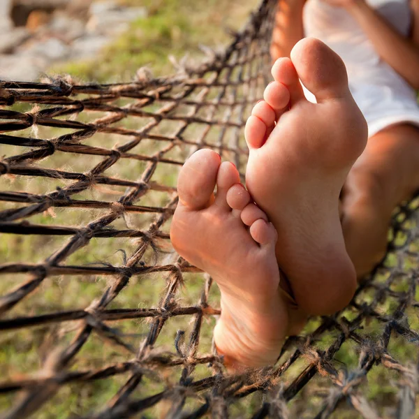 Relax in hammock