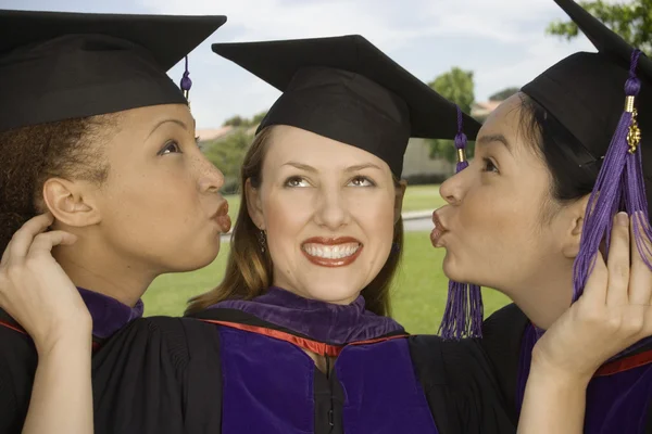 Three female graduates