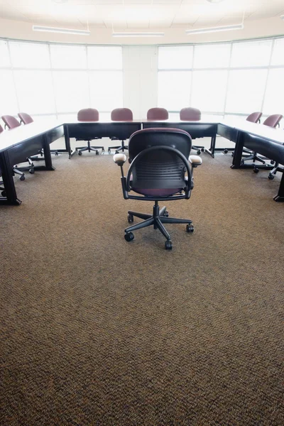 Empty office meeting room