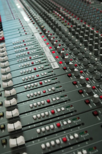 Audio mixing board console
