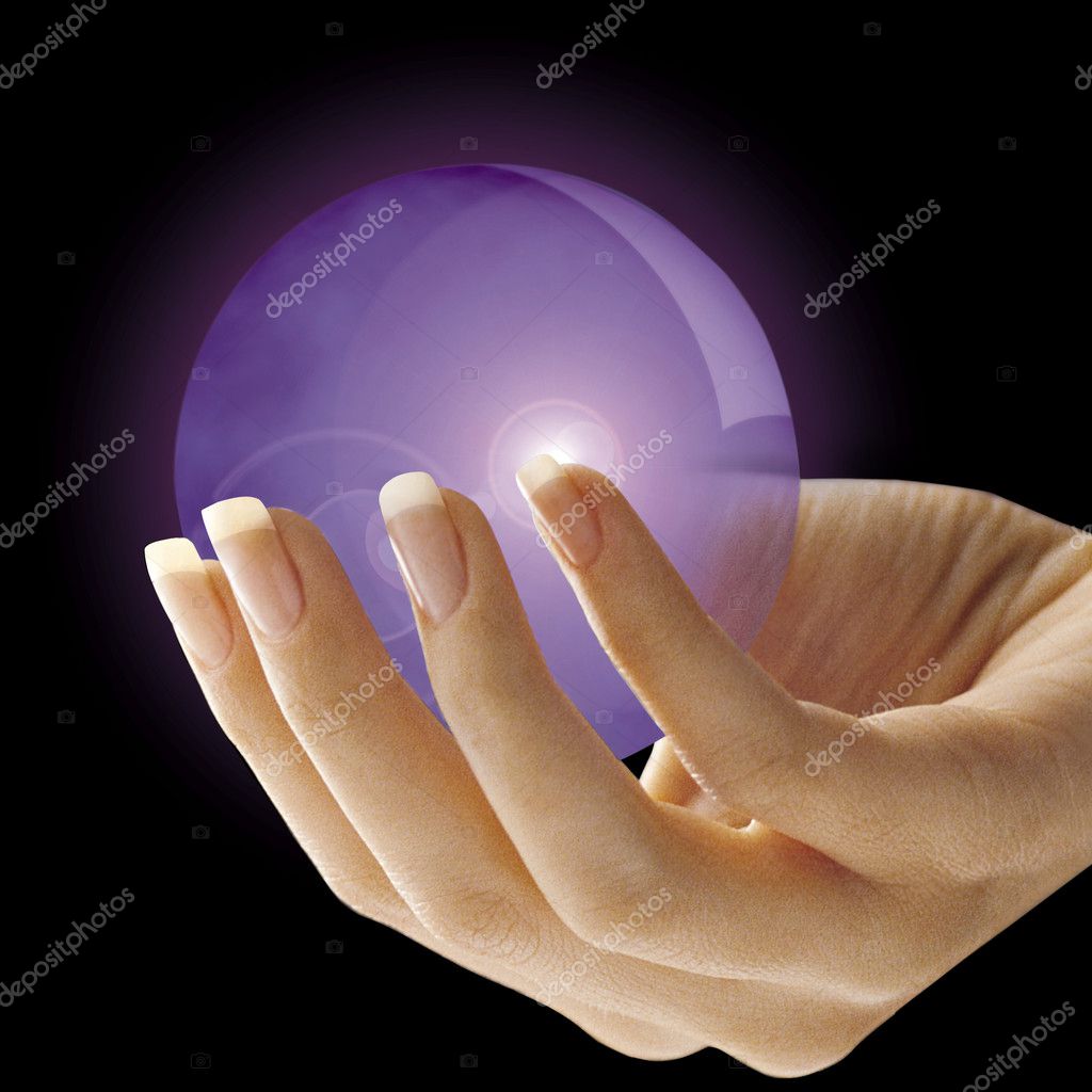 Images For > Hand Holding Crystal Ball