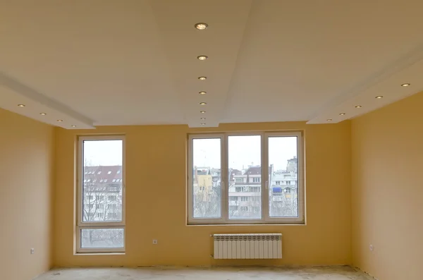 Room with modern LED lighting
