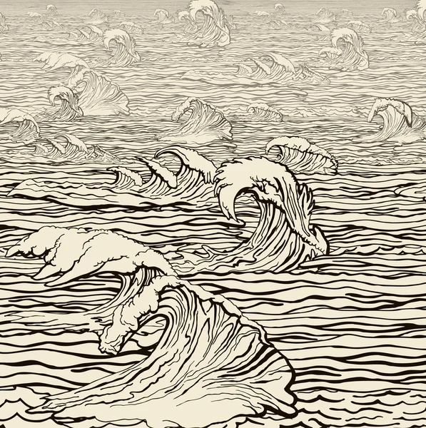 Waves landscape