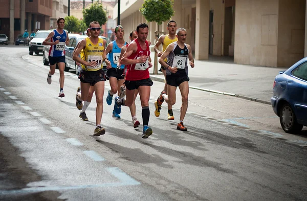Half-marathon runners