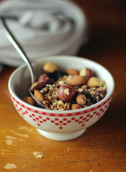 Healthy homemade granola