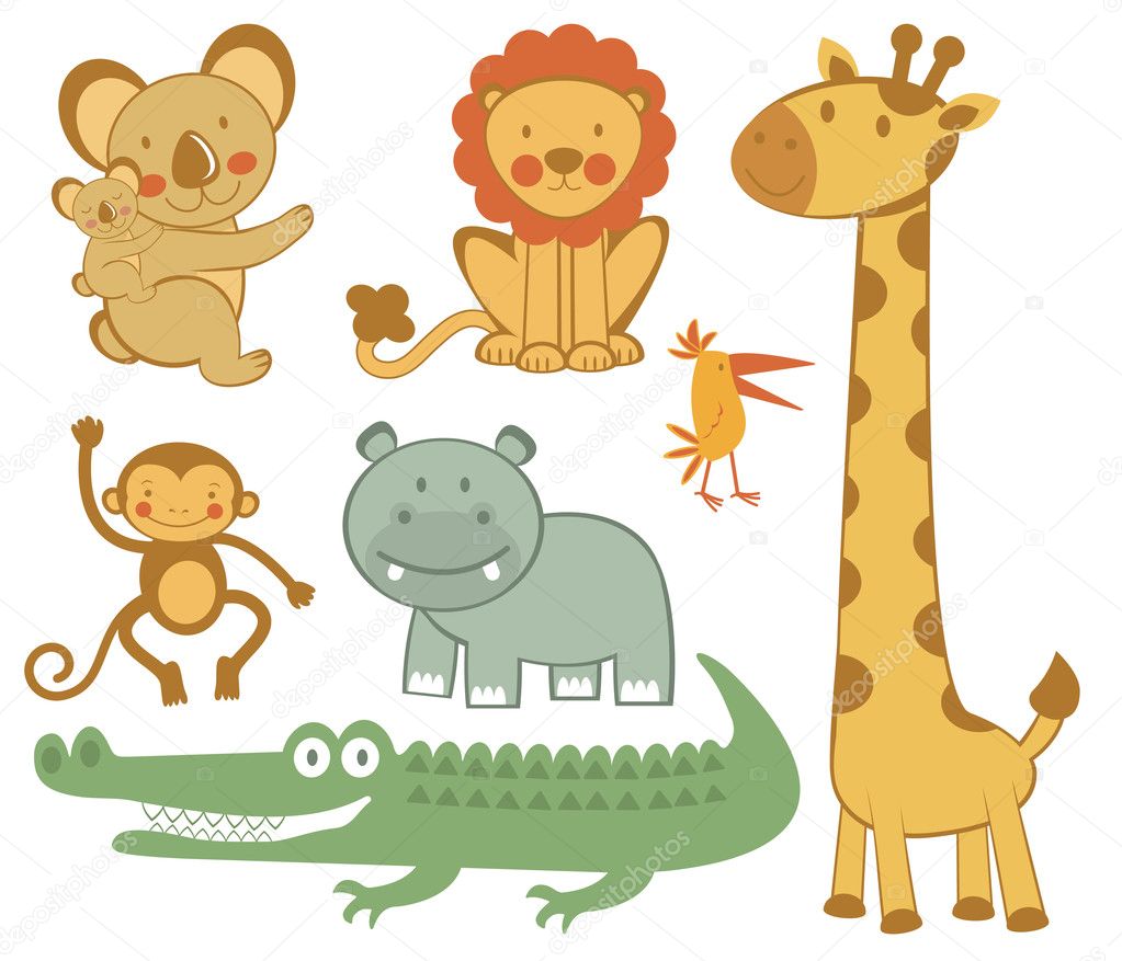 clip art exotic animals - photo #9