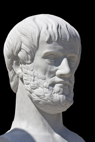 Statue of the Greek philosopher Aristotle