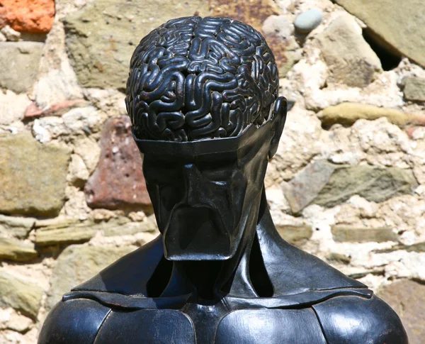 Head brain forged sculpture