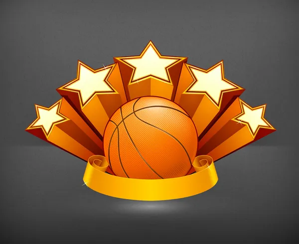 Basketball Emblem, vector