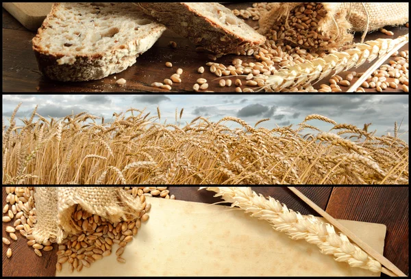 Banners - Wheat and Bread