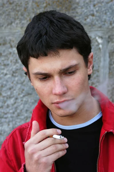 Smoking Teenager