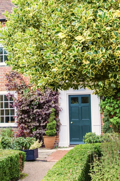 Garden Path Leading to Front Door