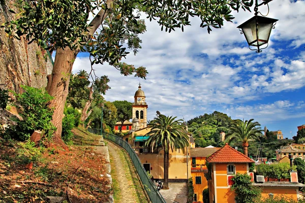 Pictorial Portofino - luxury village of Ligurian coast, Italy