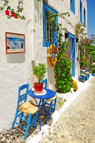 Traditional Greece series - street tavernas