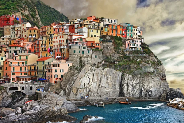 Scenic Ligurian coast - Monarolla fishing village