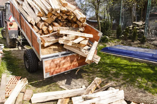 Logging tractor