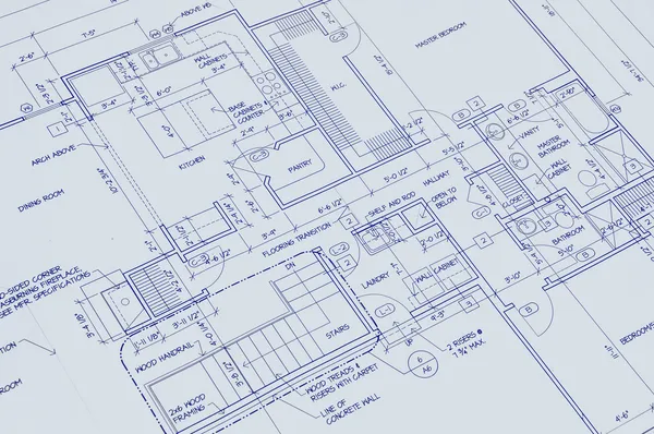 Blueprint of a house