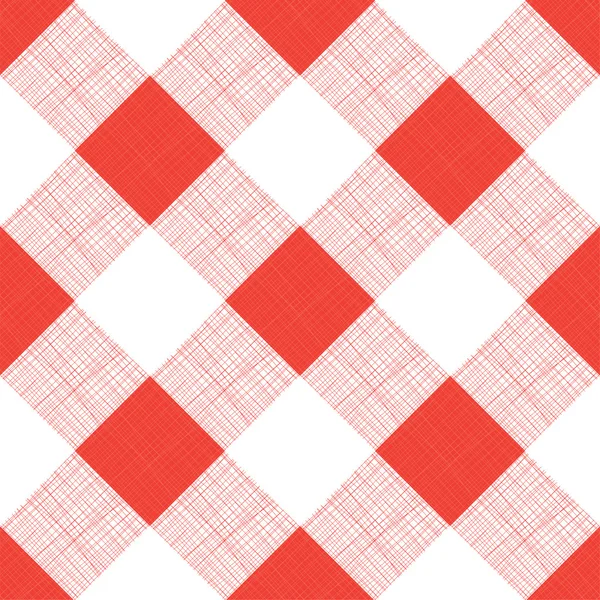 Vector Seamless Picnic Tablecloth Pattern