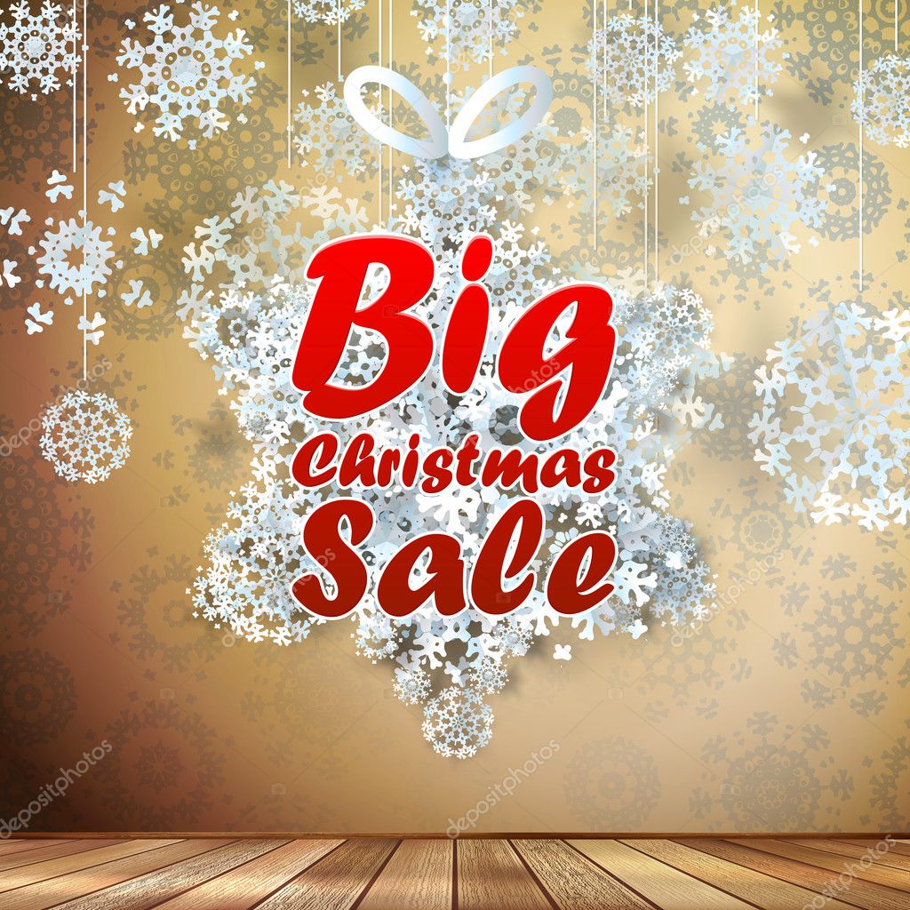big sale interior decorated snowflakes eps 10 stock big sale interior decorated snowflakes eps 10 stock