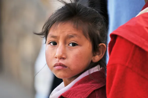 Portrait of Peruvian Girl