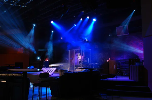 Stage With Lights