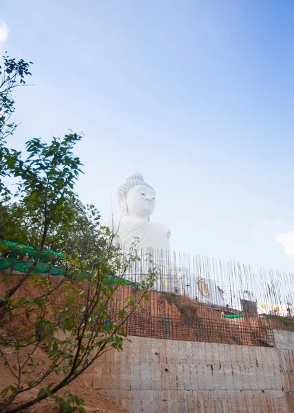 The marble statue of Big Buddha in Phuket