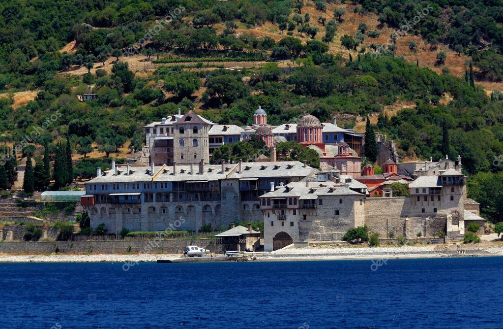 San panteleimon monastero, penisola di athos, Monte athos, Calcidica