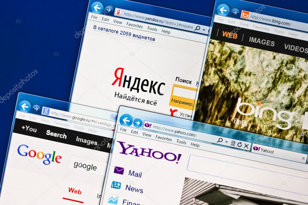 Open SEO site Yandex, Google, Bing, Yahoo ? Stock Photo #28099161 Open SEO site Yandex, Google, Bing, Yahoo ? Stock Photo #28099161