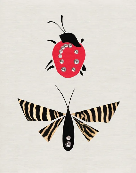 Ladybug & Butterfly