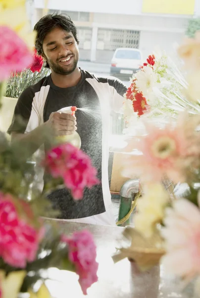 Florist at the flower shop