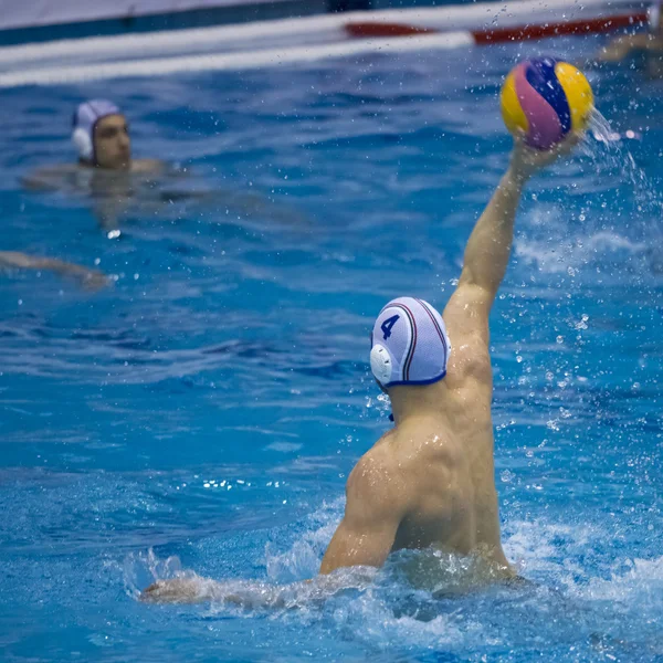 Throw  in a Water Polo Match