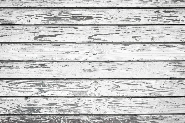 Old white painted wood wall - texture or background
