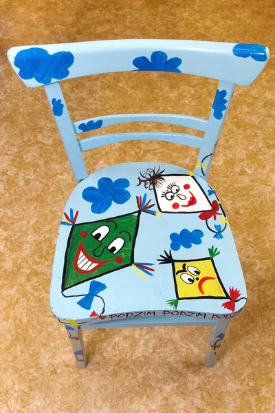 Painted High Chair