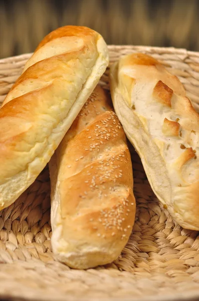 Baguette bread loaves