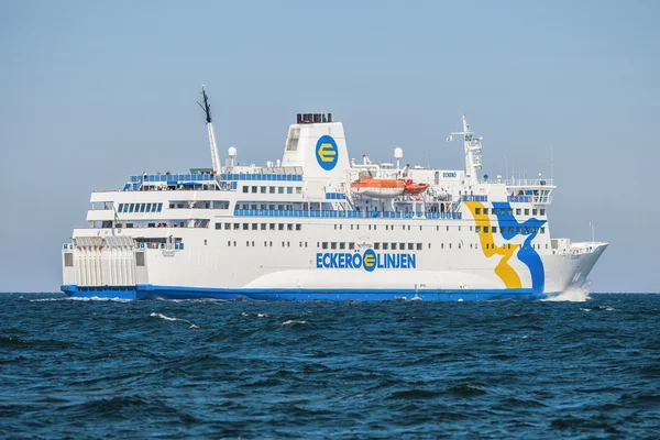 Passenger ship MS Eckero at sea