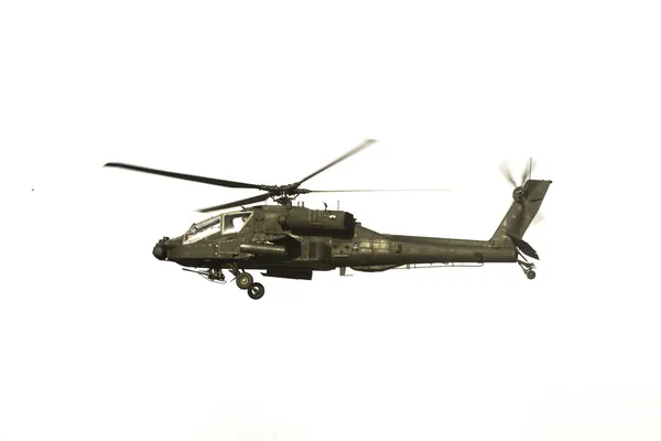 Flying Apache Helicopter