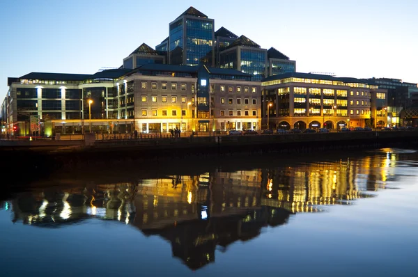 A pyramid like bulind in Dublin in Ireland