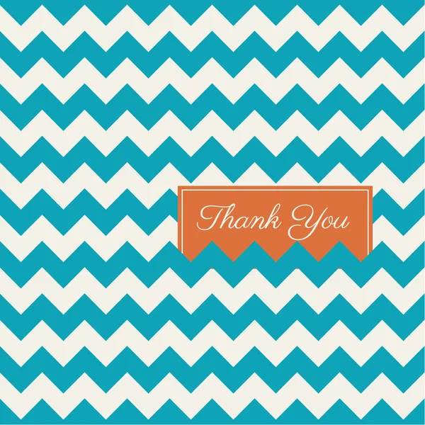Chevron seamless pattern background vector, thank you card