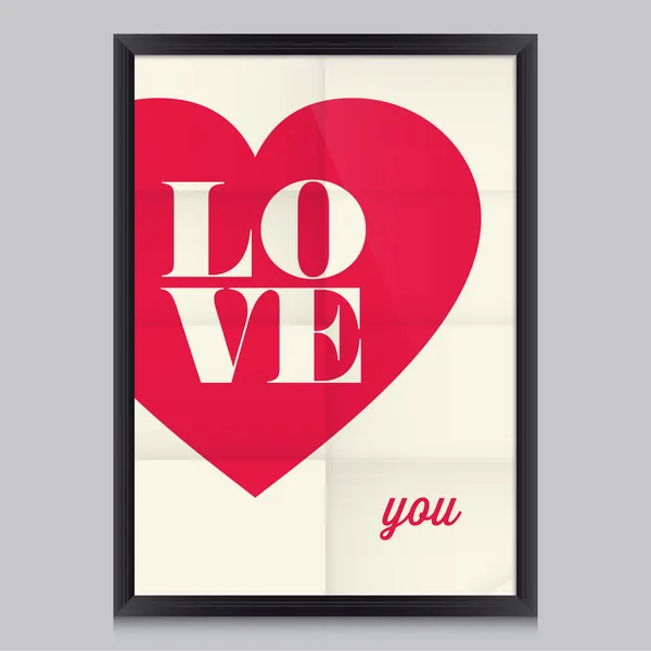 Love quote poster