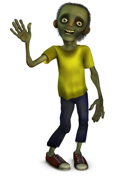 卡通僵尸男孩 - 图库照片bertoszig#13303809