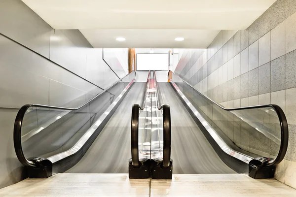 Special escalator in modern mall