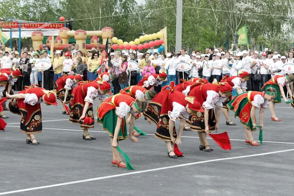 TATARSK, RUSSIA: JUNE 27, 2013 - The Culture Olympics competitio