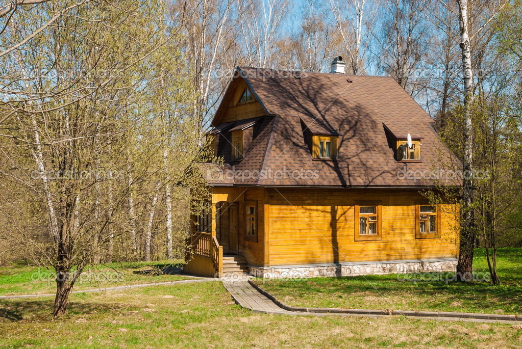 Картинки лес весной с домом Картинки лес весной с домом