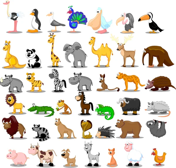 Extra large set of animals