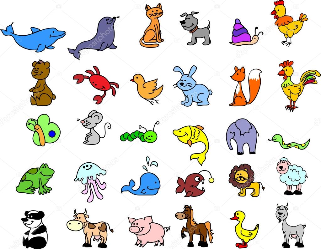 clipart of different animals - photo #34