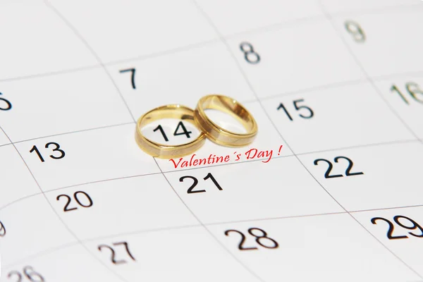 Valentines day, rings, in 14 february rite whit redDay