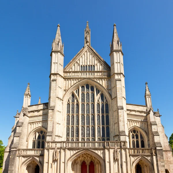 Winchester Cathedral facade